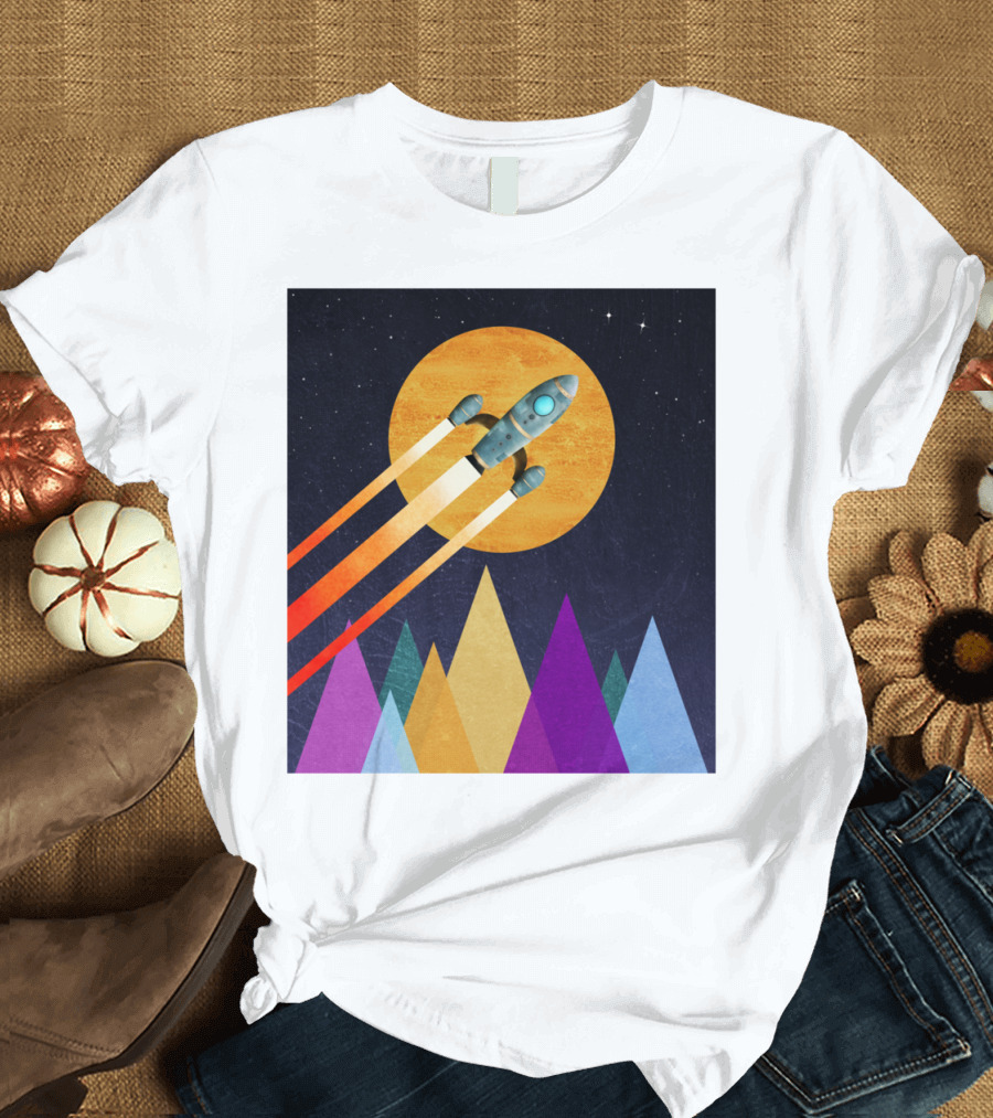 2nd Star To The Right LLAP Rocketship Adventure T-Shirt