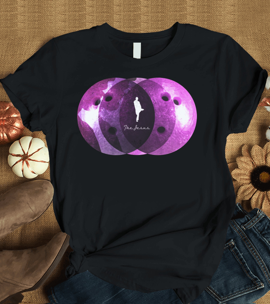 The Jesus Quintana Bowling Purple Triple Bowling Ball T-Shirt