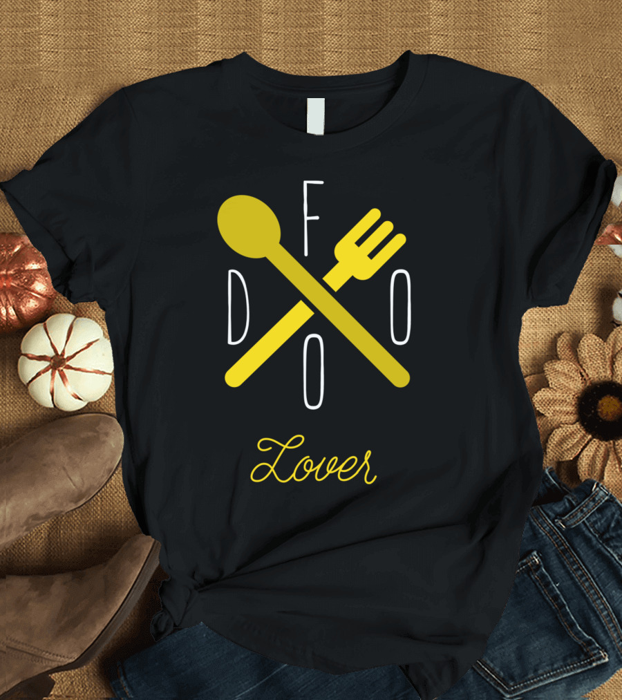 Food Lover Spoon Fork T-Shirt