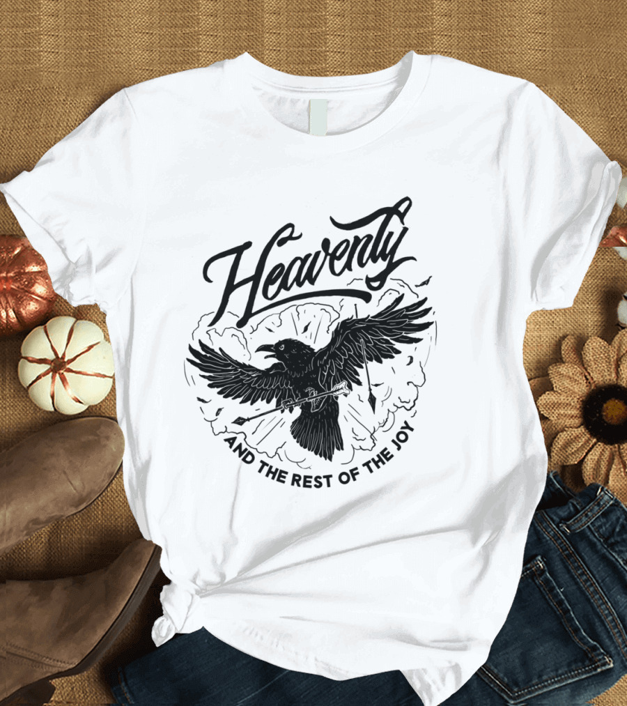Heavenly and the Rest of the Joy Crow with Arrow T-Shirt