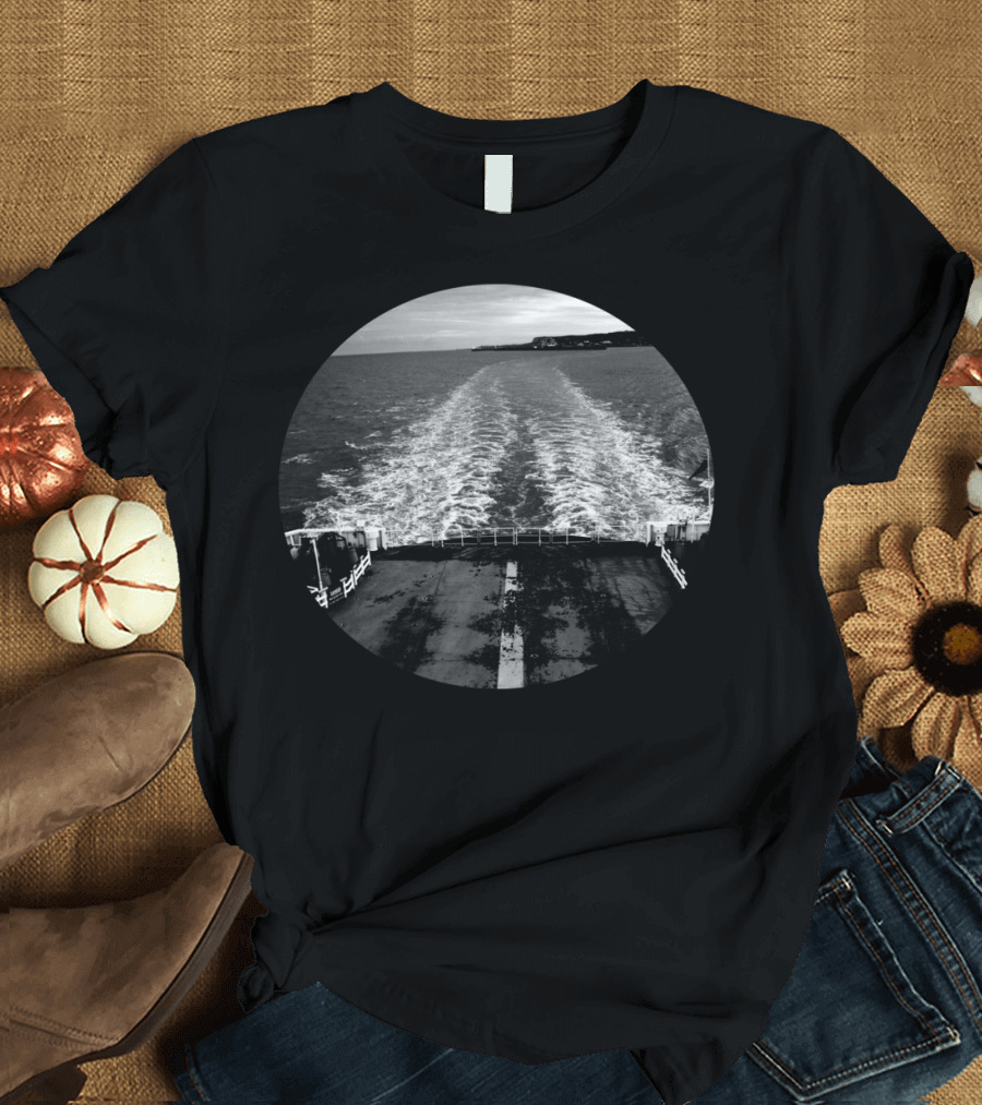 End Of The Road La Ocean View Scenic Journey T-Shirt