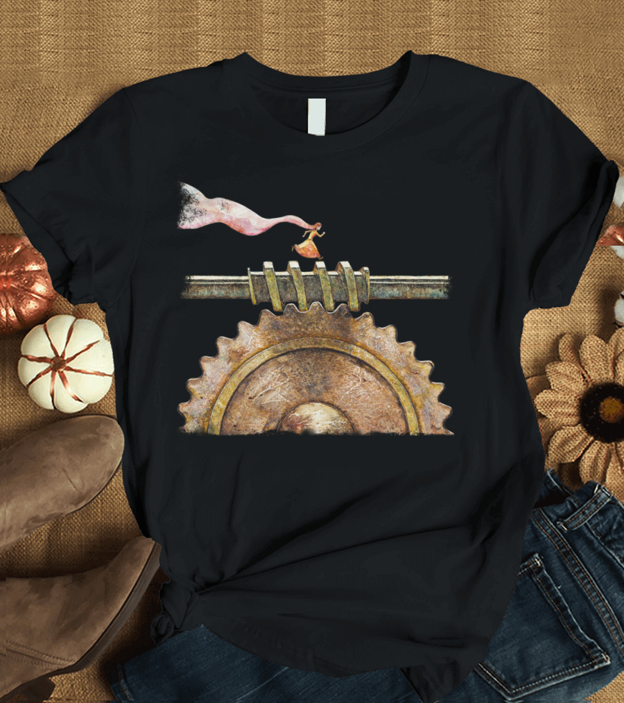 Endless Traveler on Gear Mechanism Adventure T-Shirt
