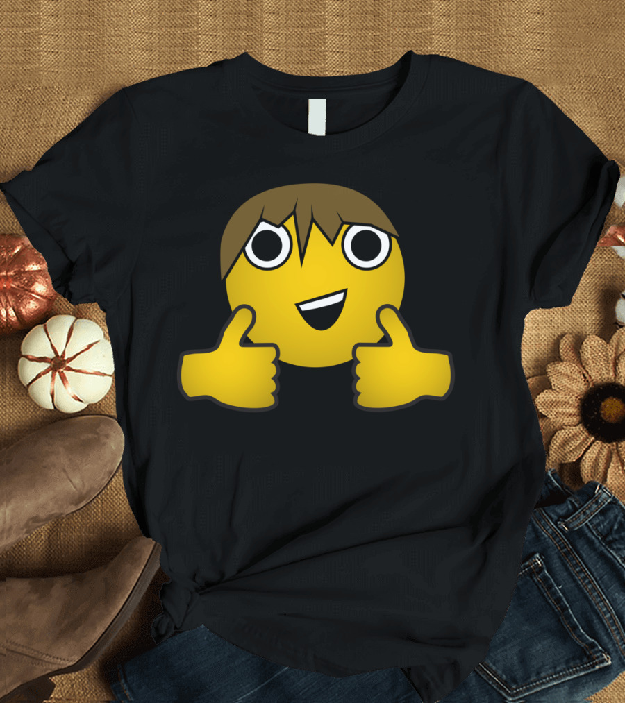 Bro Emoji Thumbs Up Face T-Shirt