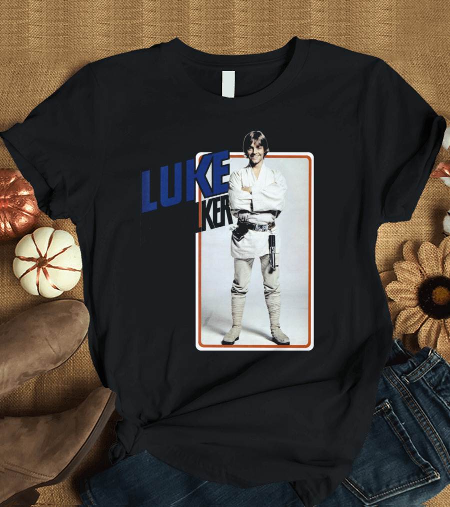 Classic Luke Skywalker Iconic Star Wars Character Image T-Shirt