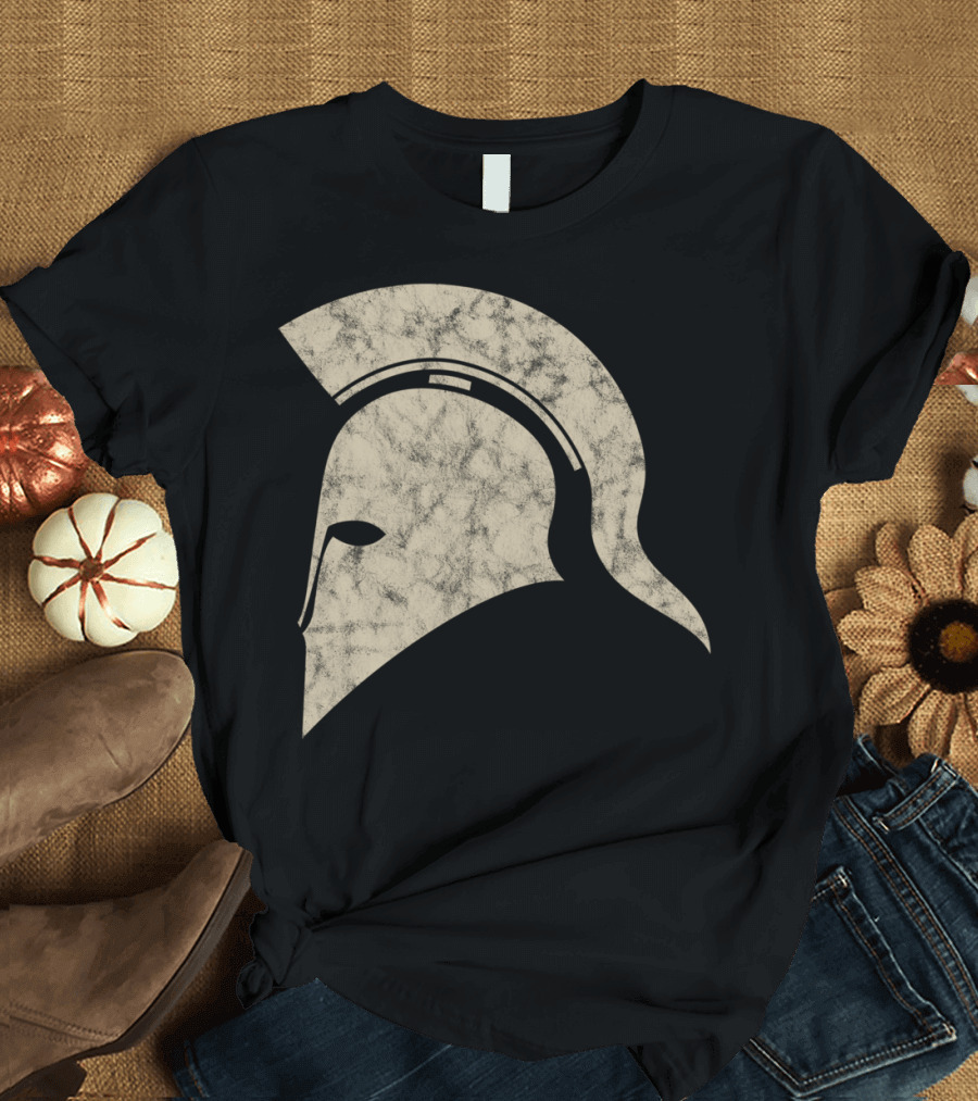 Ancient Spartan Warrior Helmet Iconic T-Shirt