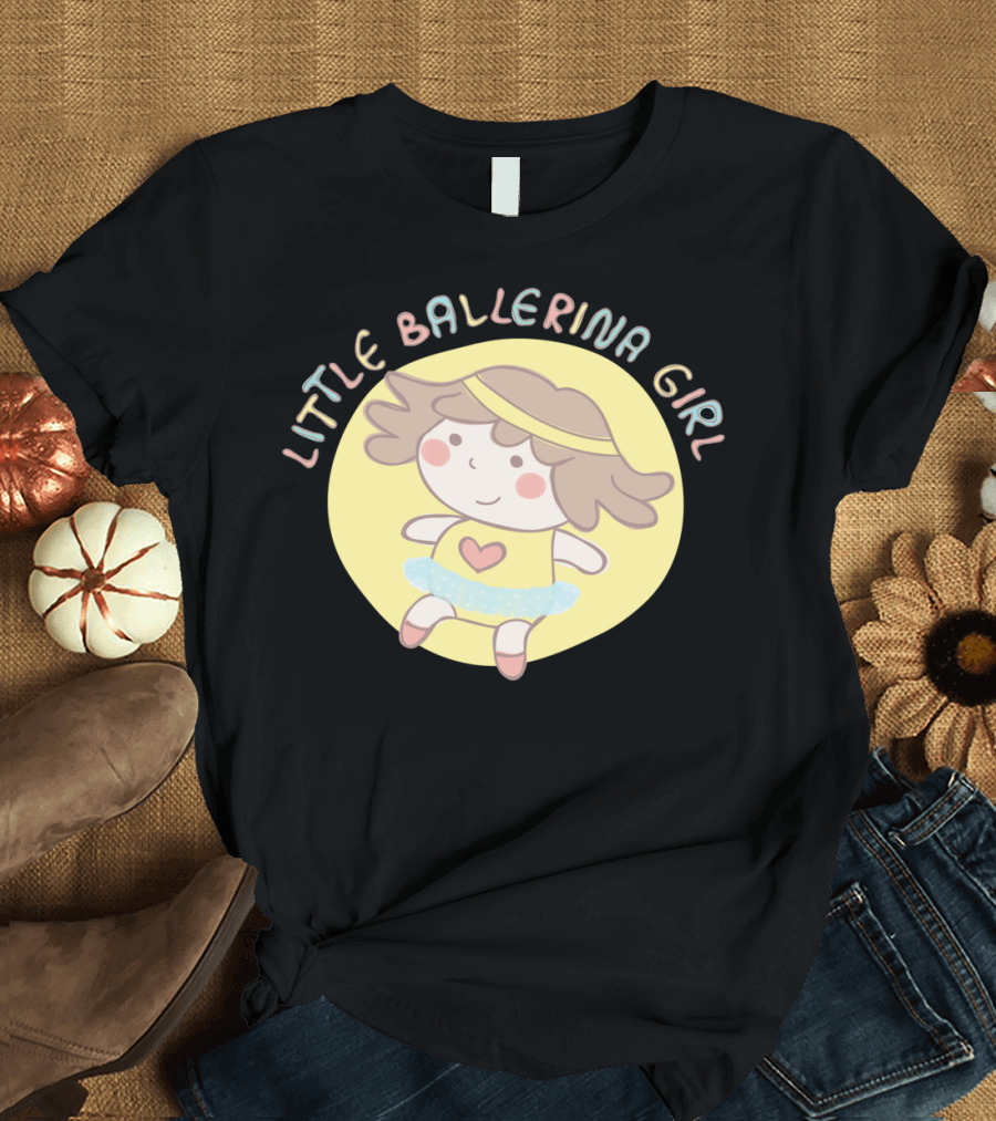 Little Ballerina Girl T-Shirt