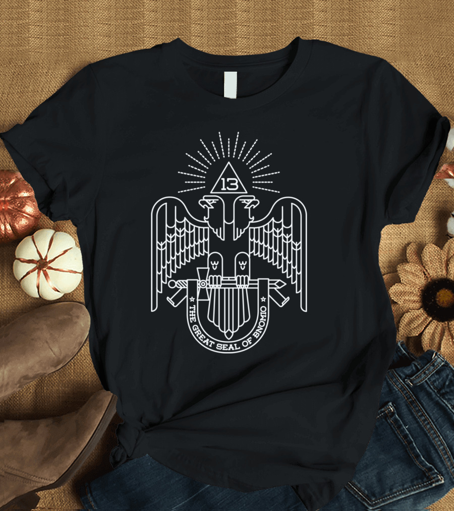 Brotherhood The Great Seal of Bnomio 13 Eagle Emblem T-Shirt