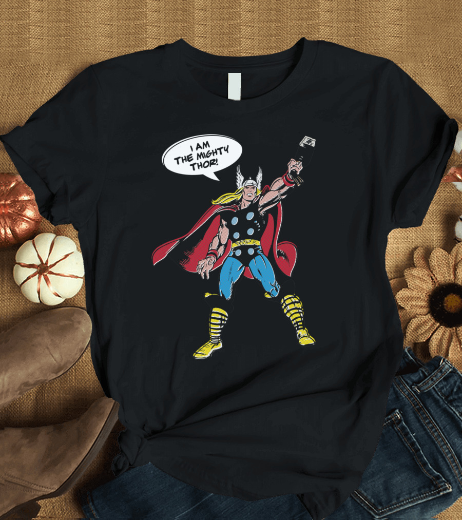 I Am The Mighty Thor Classic Comic Avenger T-Shirt