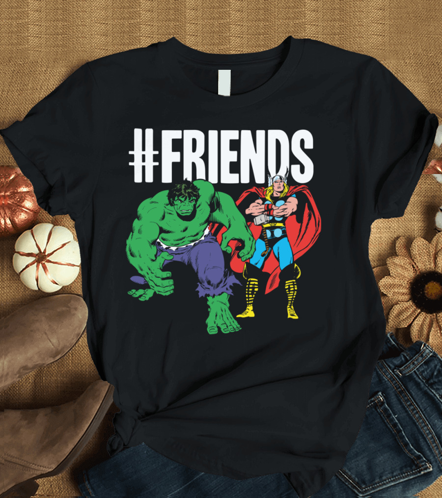 Friends Classic Thor And Hulk T-Shirt