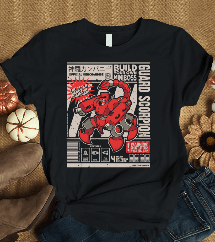 Build Your Own Miniboss Guard Scorpion Mako Reactor Guardian Official Merchandise 4 Mako Batteries Included Warning Do Not Attack While Tail Is Up T-S