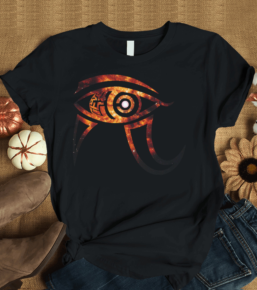 Cybernetic Eye of Horus Galactic Vision T-Shirt