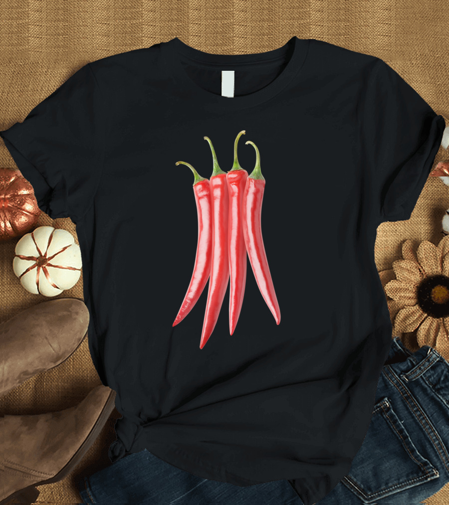 Bunch Of Red Hot Chili Peppers Sti T-Shirt