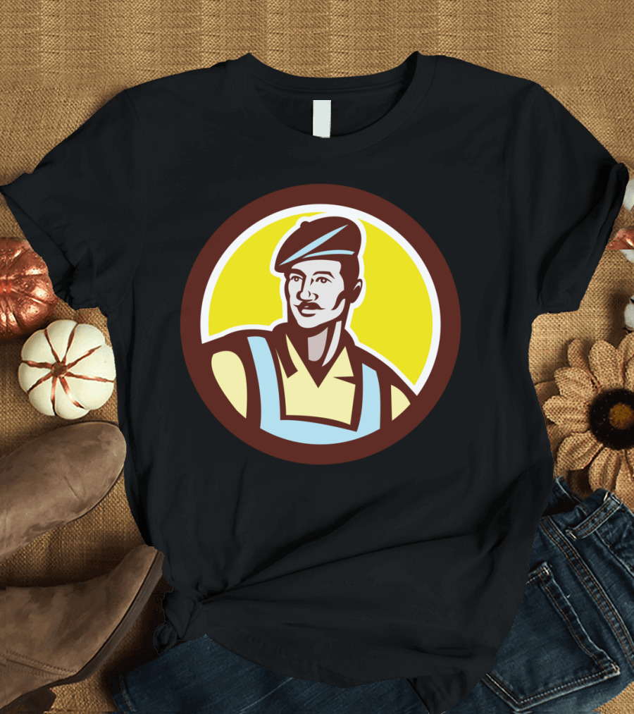 French Artisan Beret Circle T-Shirt