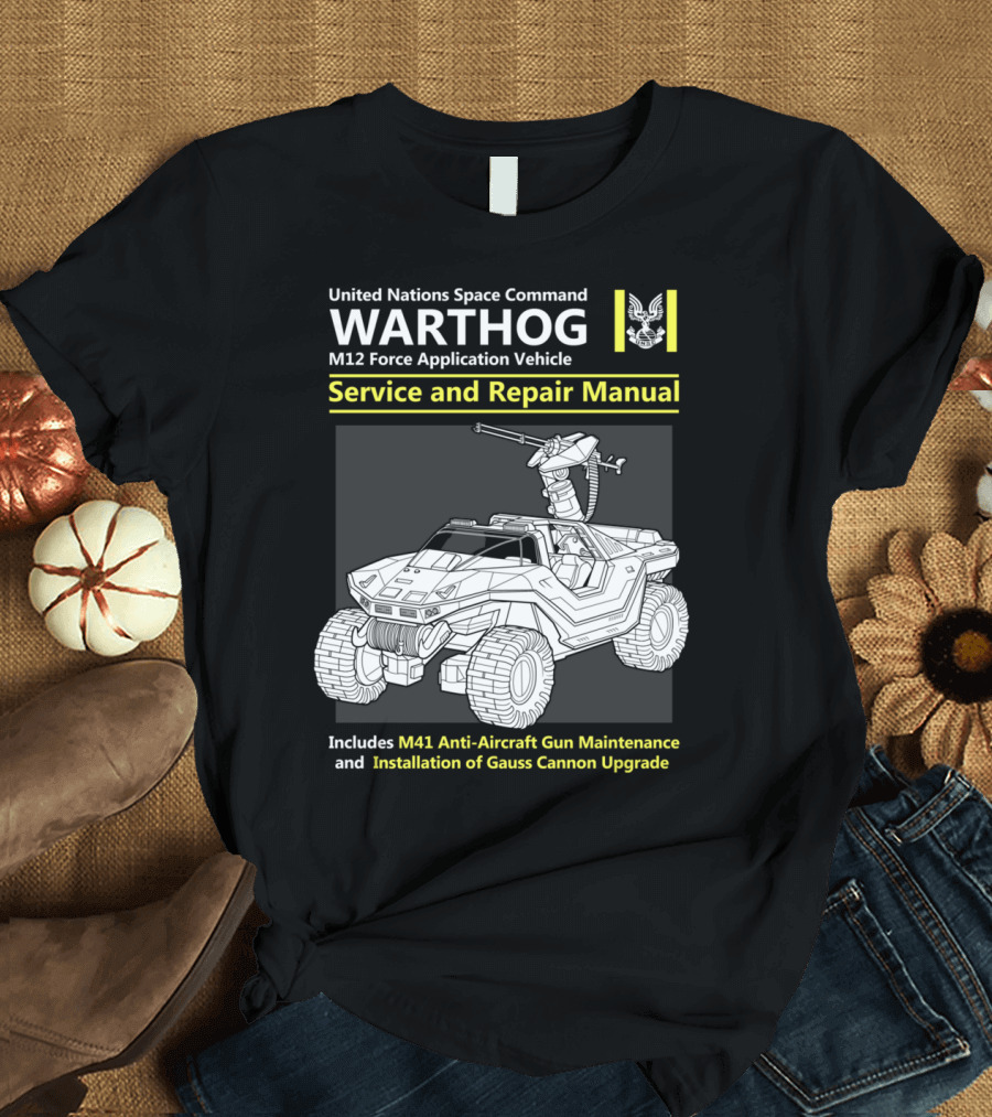 United Nations Space Command Warthog M12 Force Application Vehicle Service and Repair Manual Includes M41 Anti-Aircraft Gun Maintenance and Installati