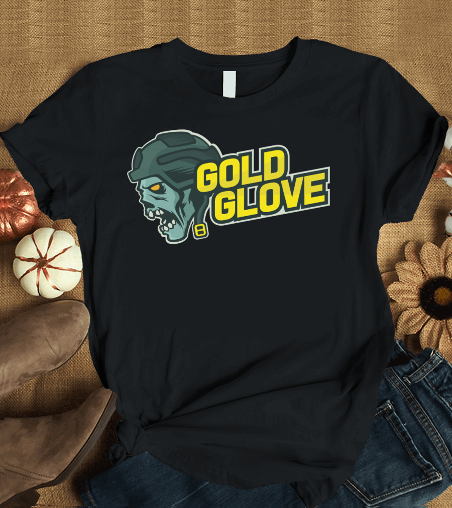 GoldGlove Gaming Helmet Zombie Head T-Shirt