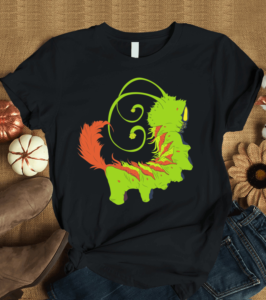 Magic Worm Kaleidoscope Fantasy Creature T-Shirt