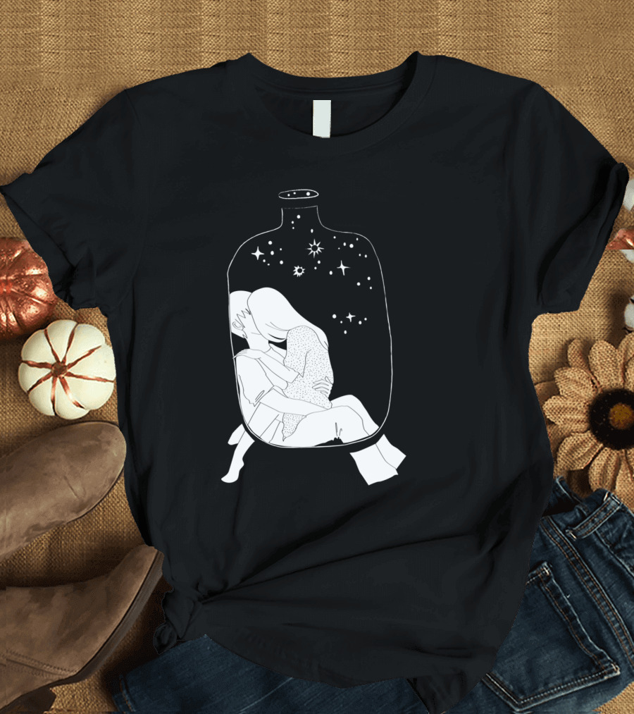 In Our Universe Bottle of Starry Couple T-Shirt