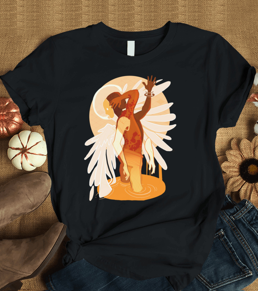 Mindful Duality Angelic Transformation T-Shirt