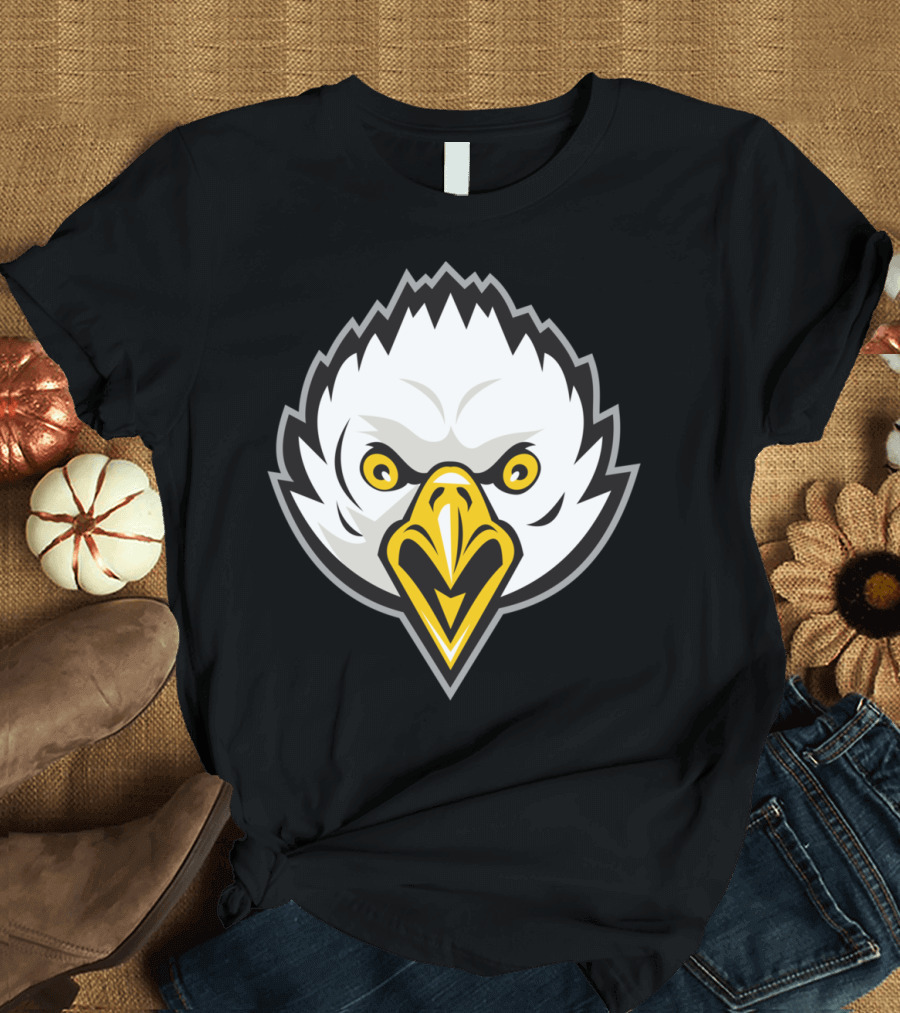 American Bald Eagle Head Screaming Iconic T-Shirt