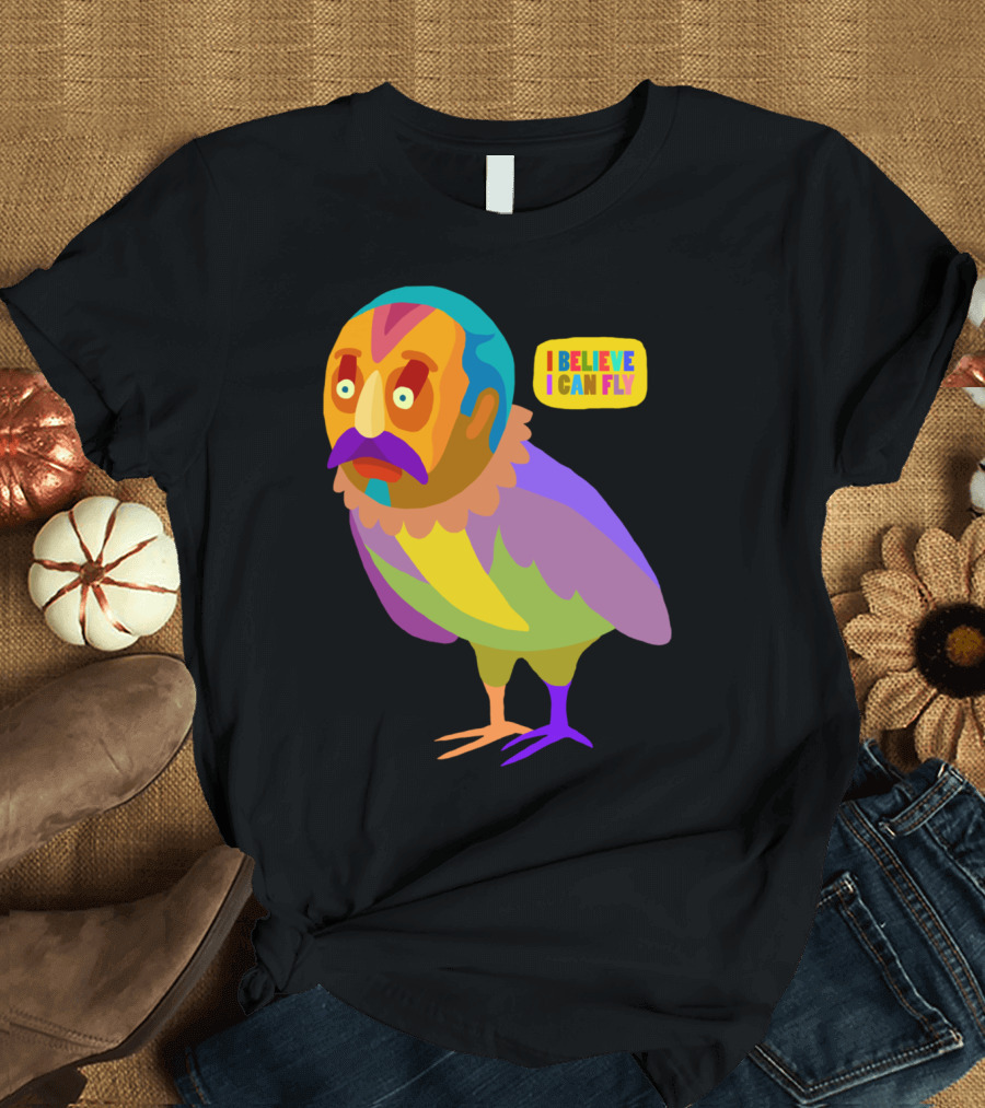 Cartel Birdman I Believe I Can Fly T-Shirt