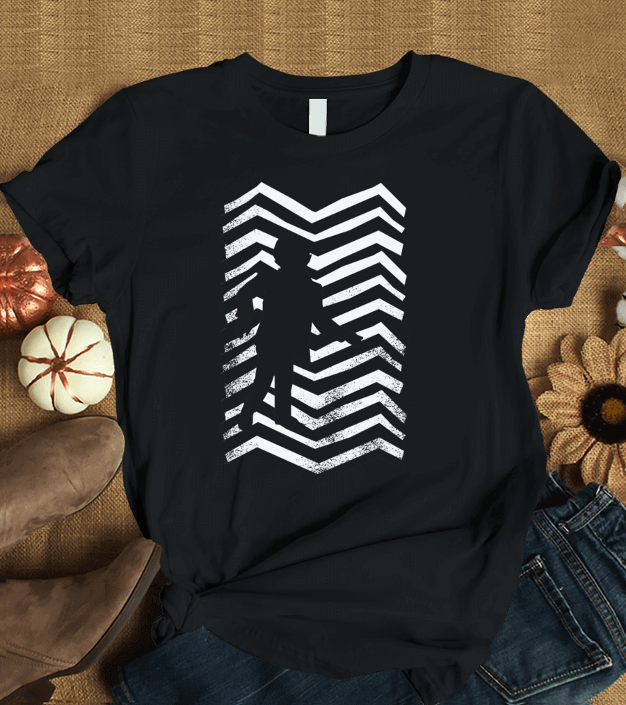 The Man From Another Place Zigzag Silhouette Iconic T-Shirt