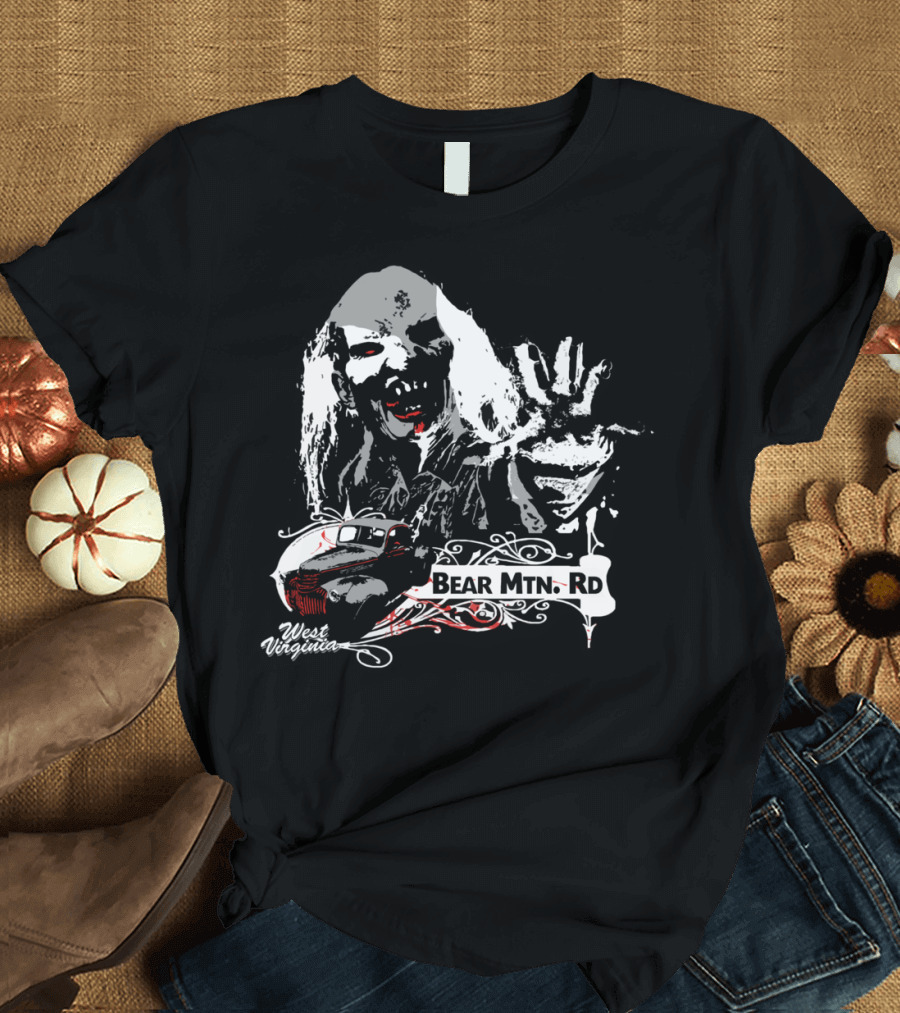 Wrong Turn Bear Mtn. Rd West Virginia Horror Scene T-Shirt