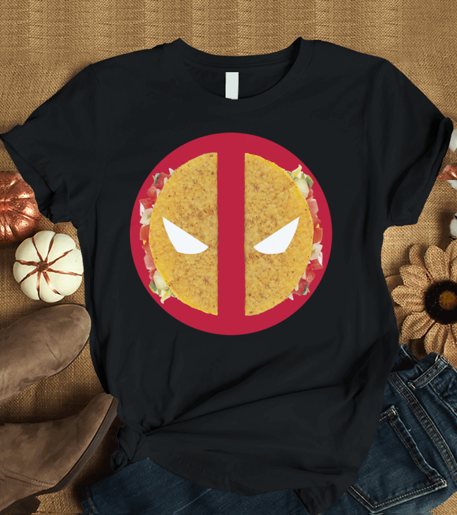 Deadpool Taco Mask T-Shirt
