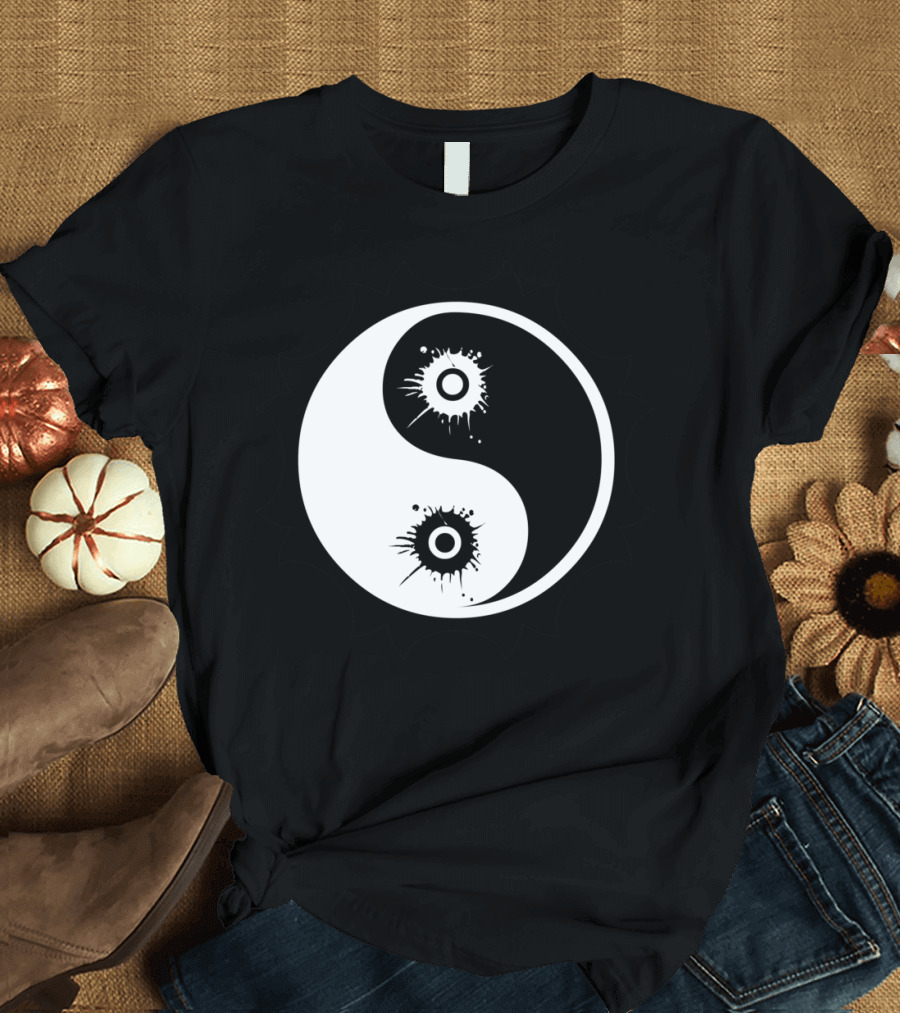 Yin Yang Splatter T-Shirt