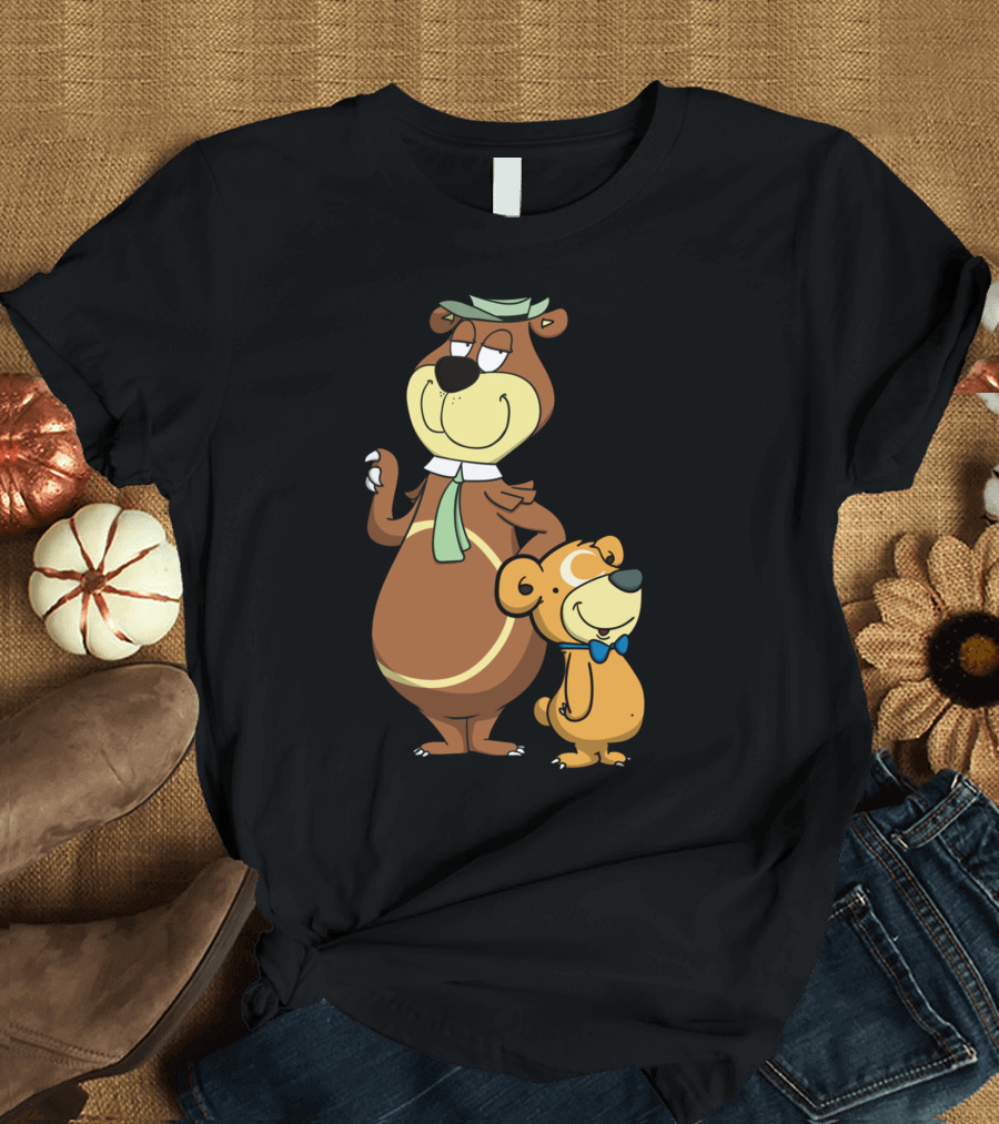 Yogiring And Booboobursa Hanna-Barbera Bears Duo T-Shirt