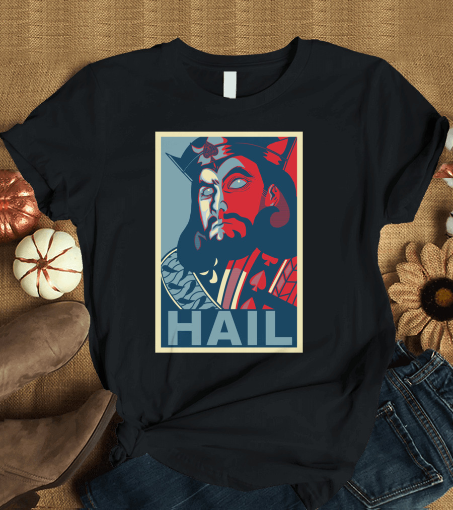 Hail To The King Of Spades Playing Card Iconic T-Shirt