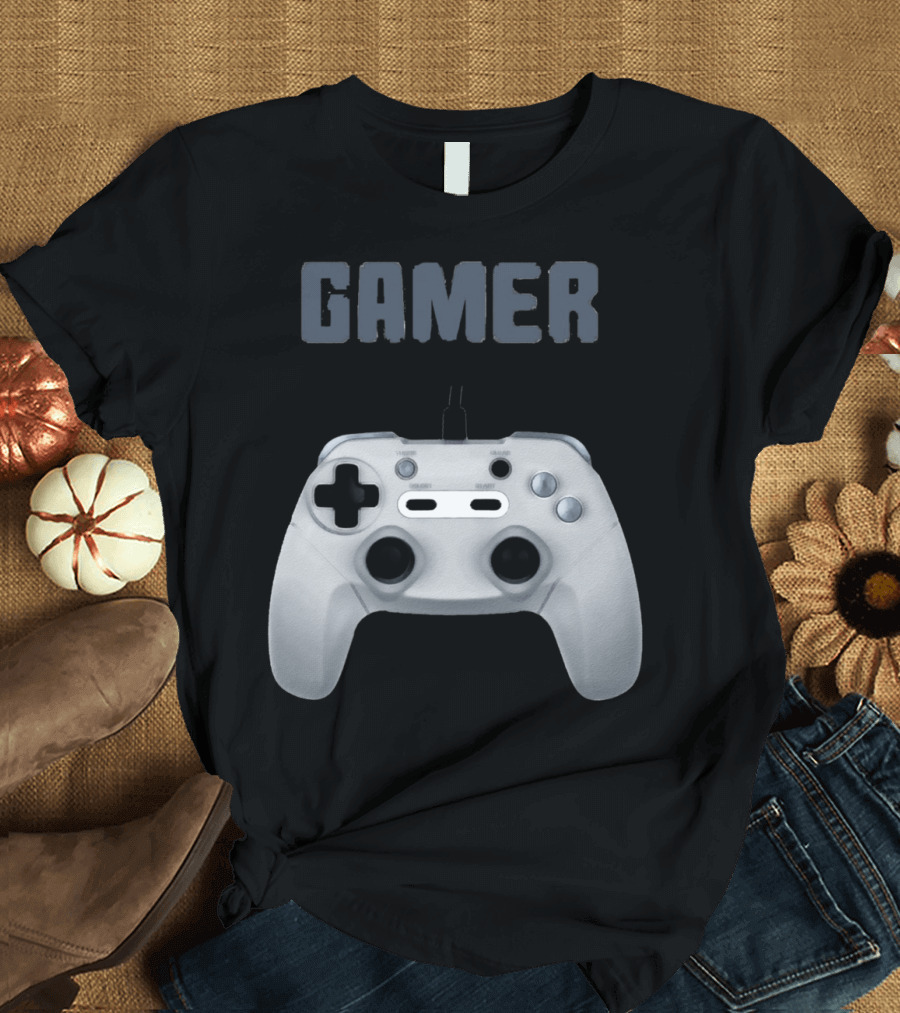 Gamer Controller Console Gamepad T-Shirt