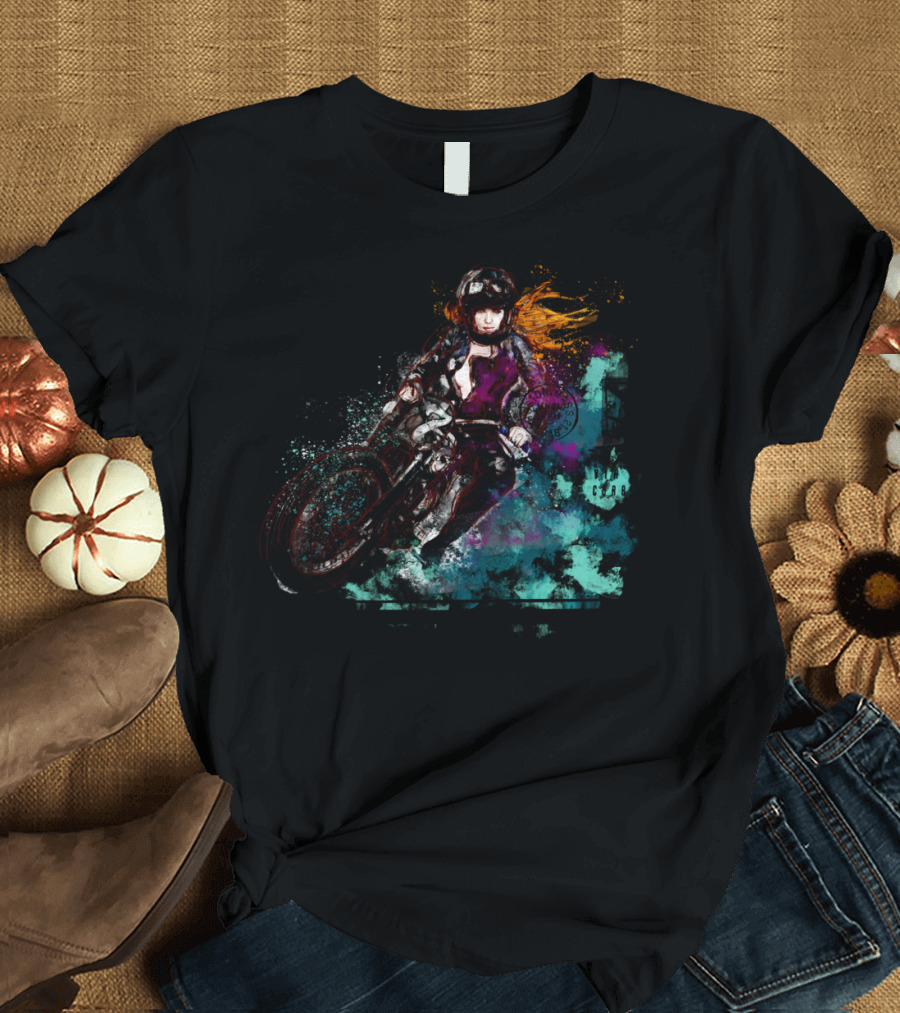 Adrenaline Of Motorcycle Rider Splash T-Shirt