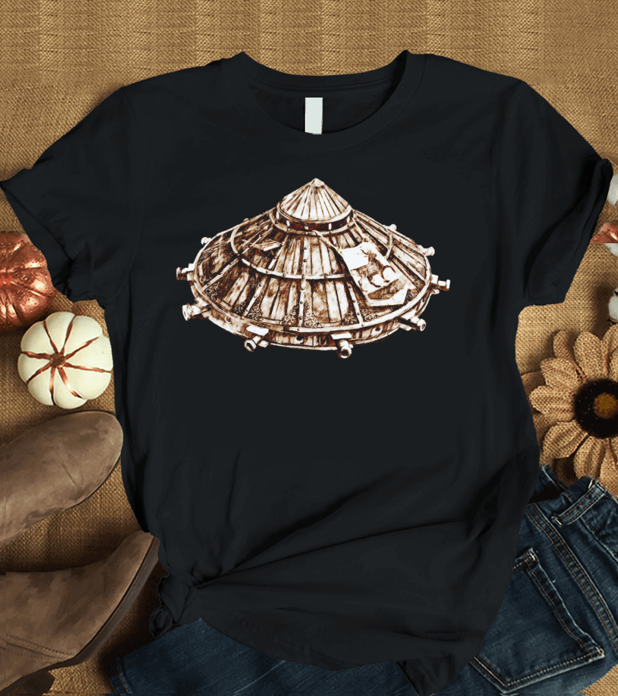 First Tank Leonardo da Vinci Armored Vehicle T-Shirt