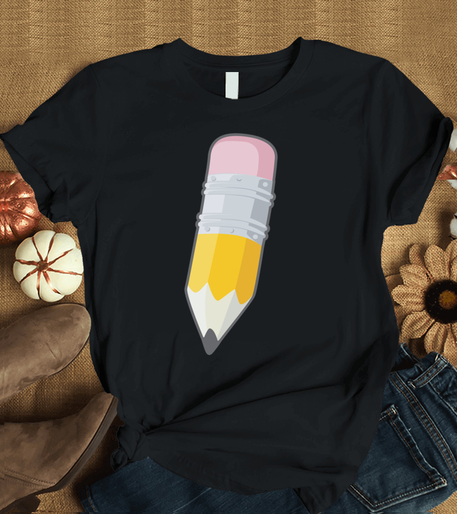 The Pencil Shorty Iconic Yellow T-Shirt