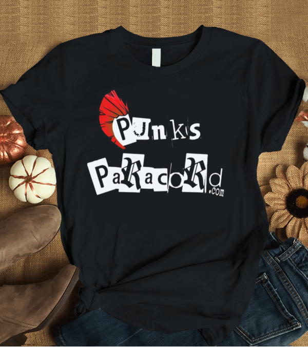 T-Shirt: Punks Paracord Mohawk T-Shirt Punks Paracord Mohawk T-Shirt