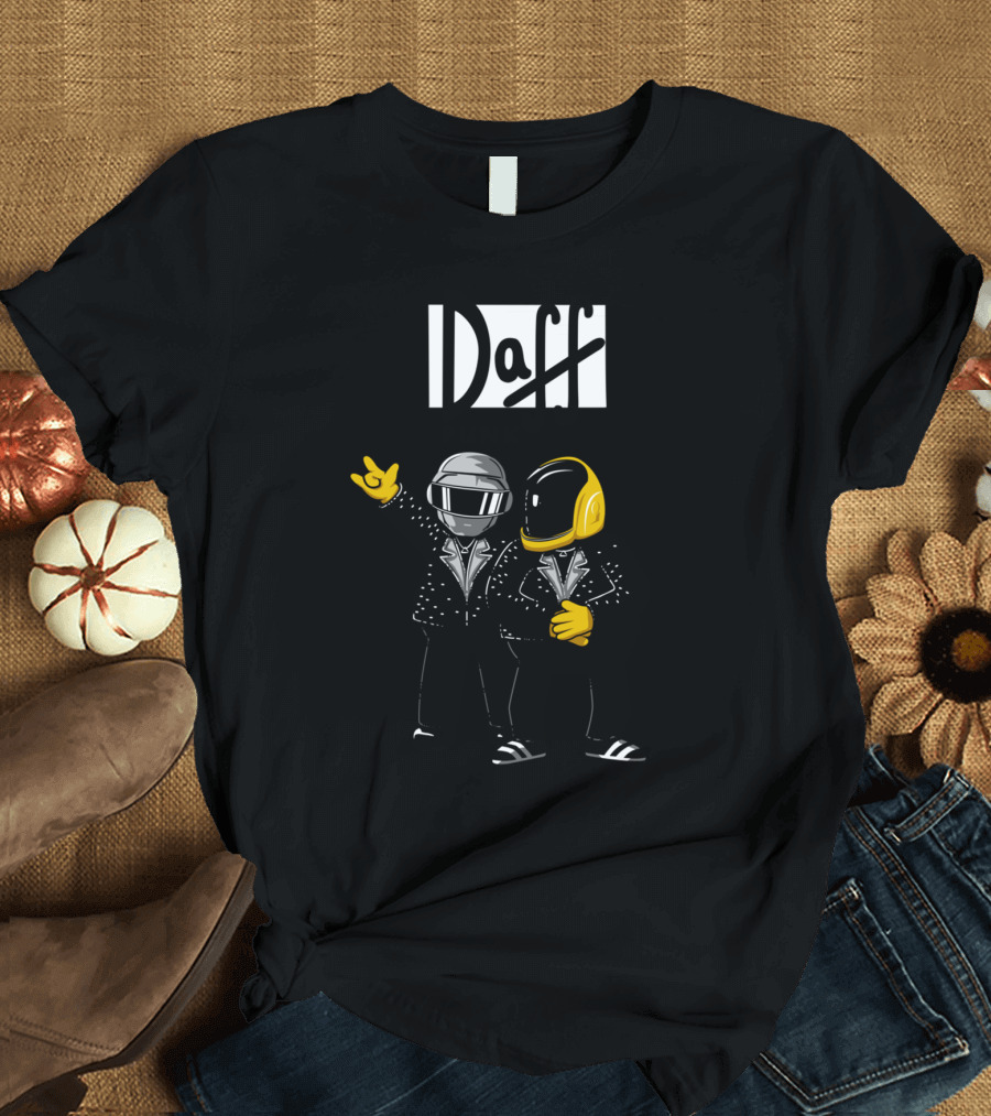 Daff Punk Robot Duo Iconic T-Shirt
