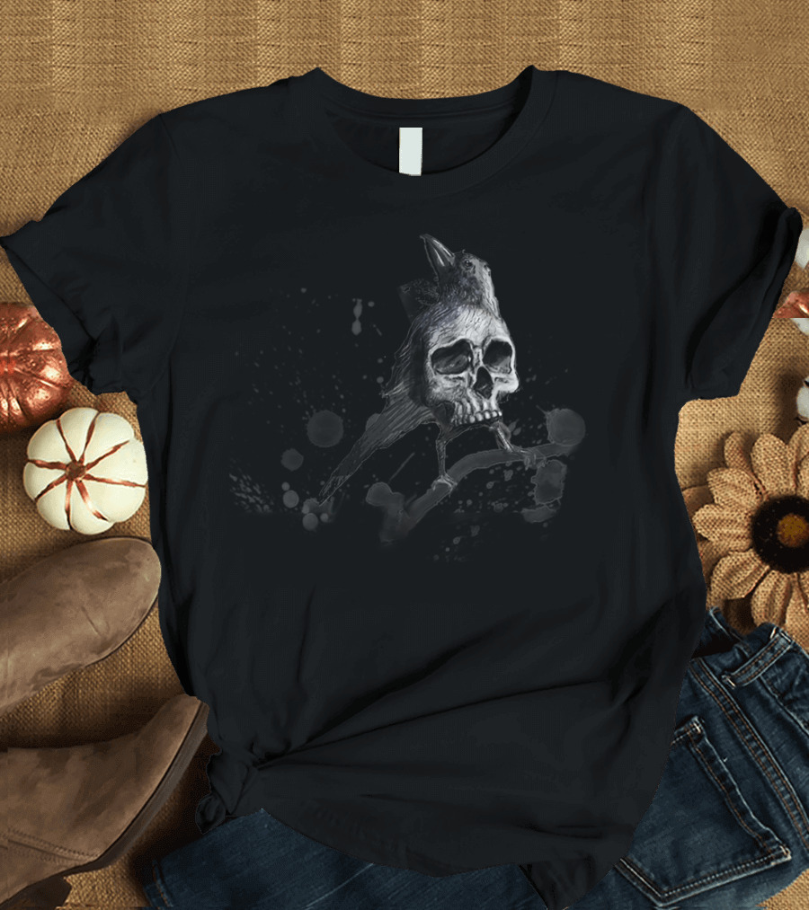 TheCrow Skull Raven Fusion T-Shirt