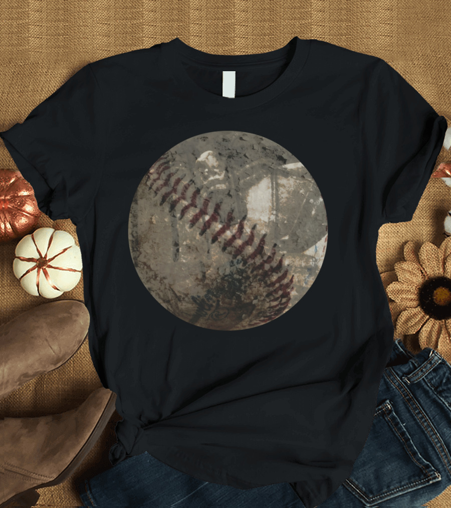 Big League Dreams Weathered Baseball Vintage Aesthetic T-Shirt