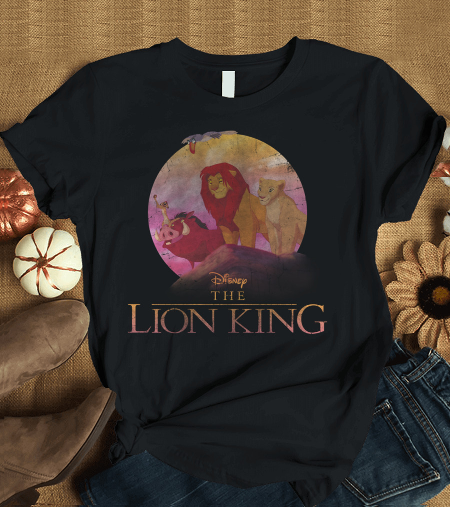Disney The Lion King Pride Rock Meetup Circle T-Shirt