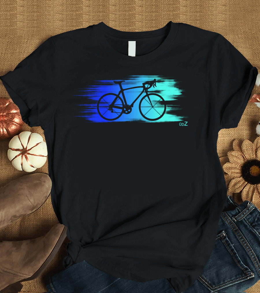 ODZ Bike Speed Blue Racing T-Shirt