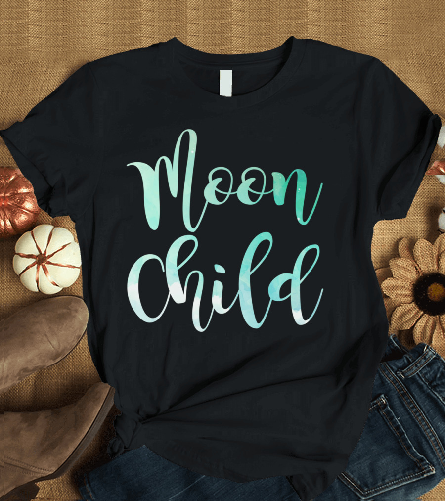 Moon Child Watercolor T-Shirt