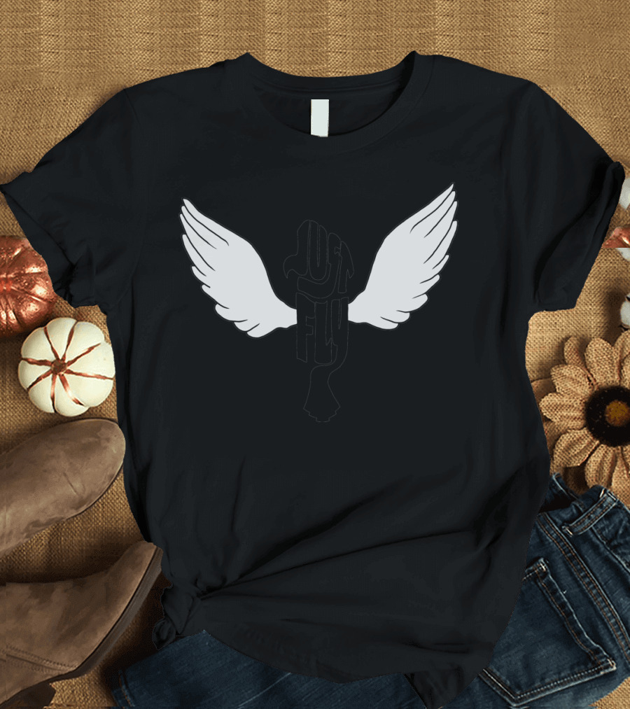 Just Fly Bird with Wings T-Shirt