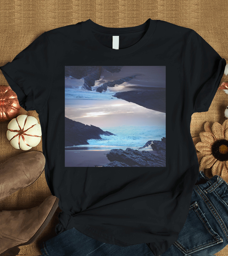 Cold Pressed Rug Ocean Surf Reflections T-Shirt
