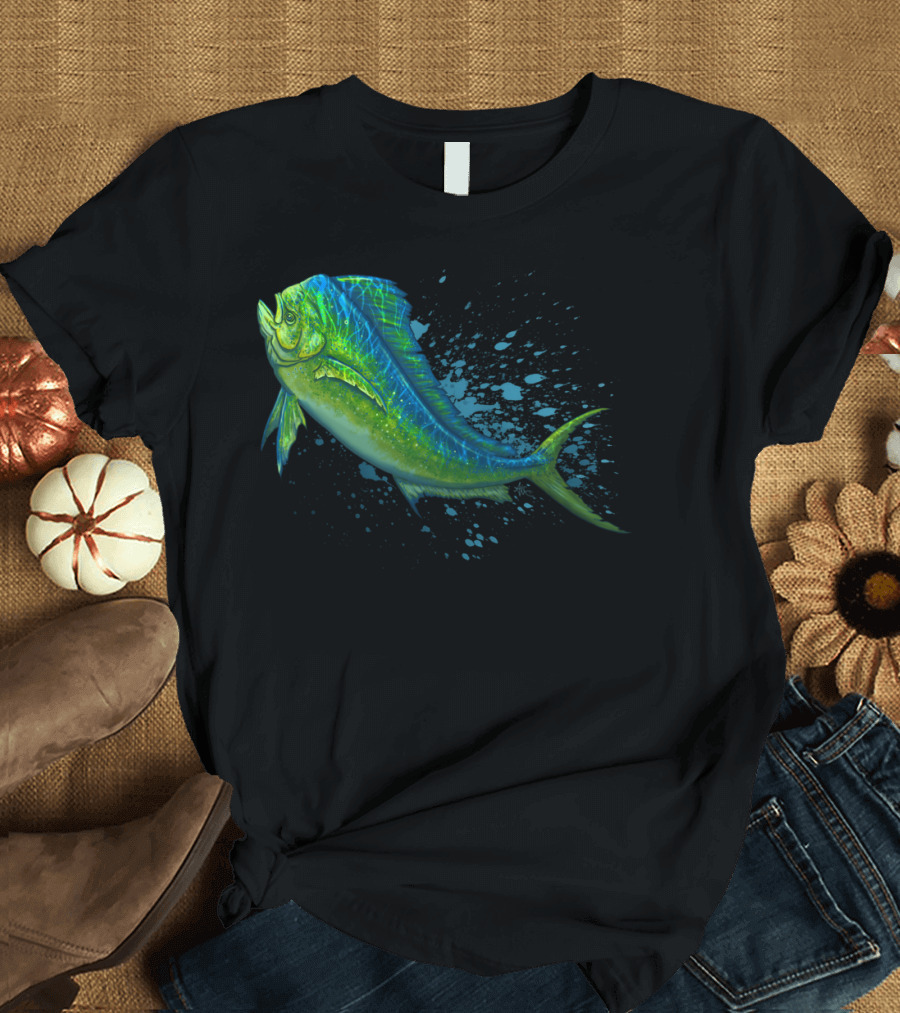 El Dorado Mahi Mahi Splash T-Shirt