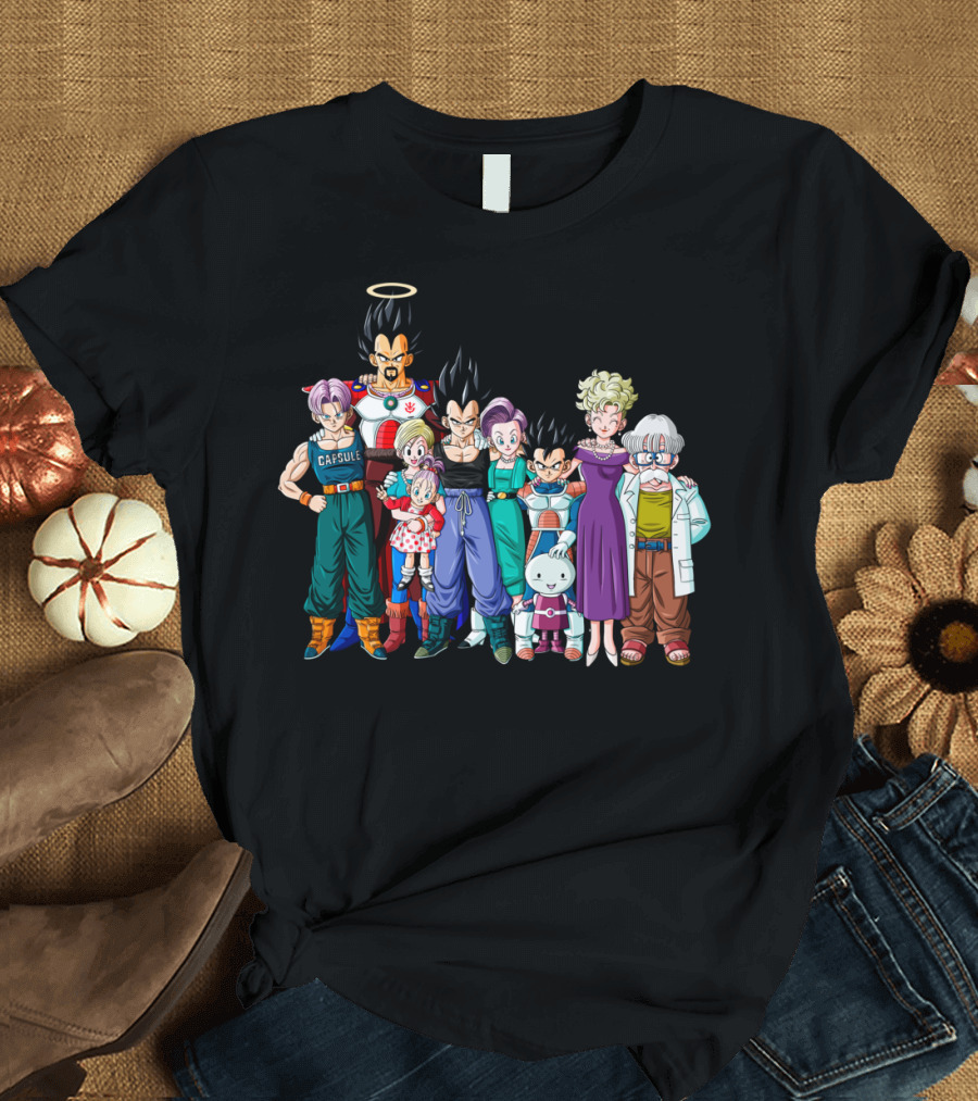 All Family Of Dragon Ball Z Characters T-Shirt