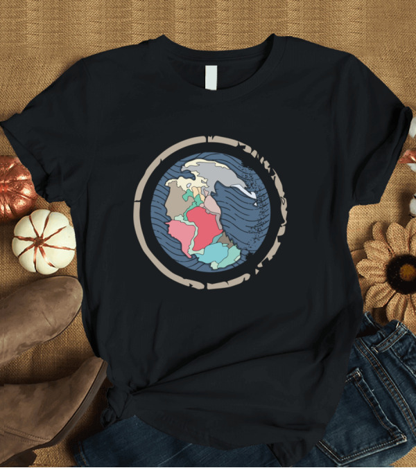 T-Shirt: Realize We Are All From One Continent Back To Pangaea Back To The Roots T-Shirt Realize We Are All From One Continent Back To Pangaea Back To The Roots T-Shirt