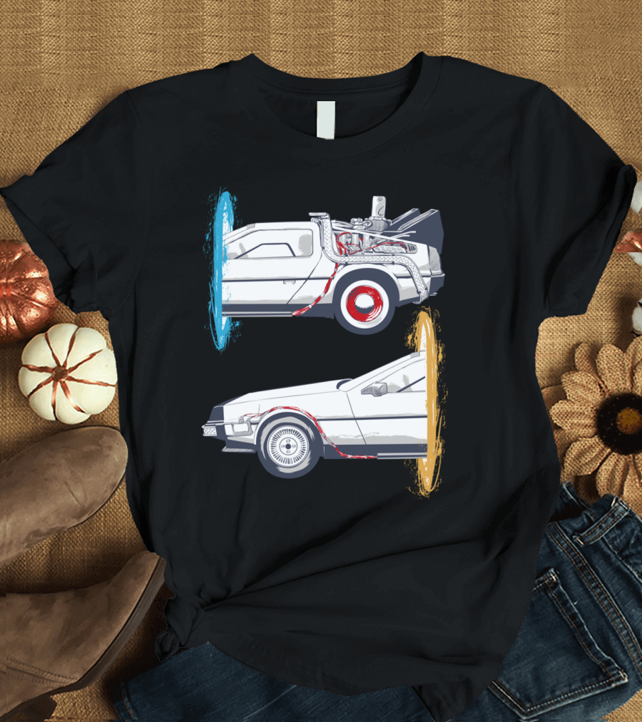 Back To The Portal Time Machine Adventure T-Shirt