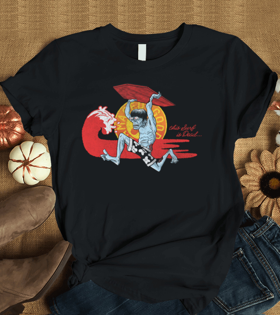 This Surf is Dead Evil Good Waves T-Shirt