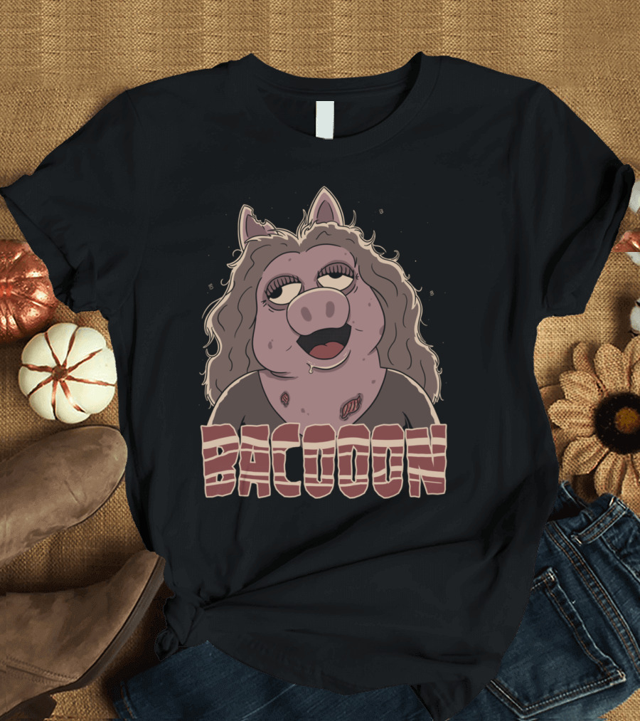 Zombie Miss Piggy Bacooon T-Shirt