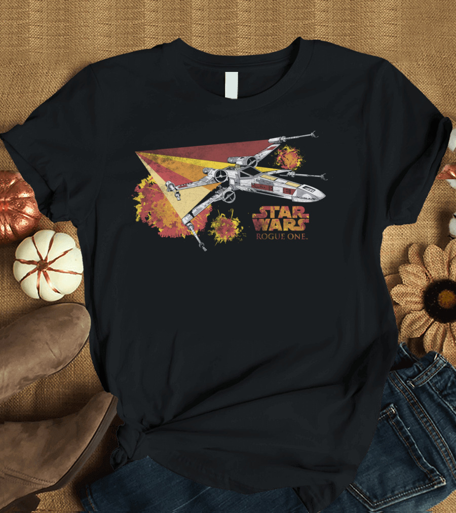 Star Wars Rogue One X Wing Spaceship T-Shirt